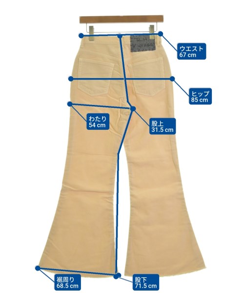 R.H.Vintage（ロンハーマンヴィンテージ）その他 ベージュ サイズ:25(S位) レディース/2200631177814