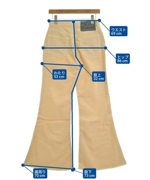 R.H.Vintage（ロンハーマンヴィンテージ）その他 ベージュ サイズ:26(M位) レディース/2200631177821