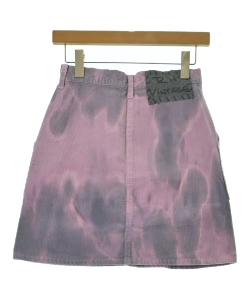 R.H.Vintage（ロンハーマンヴィンテージ）ミニスカート ピンク サイズ:-(S位) レディース/2200631182863