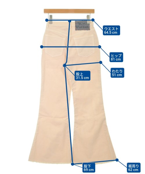 R.H.Vintage（ロンハーマンヴィンテージ）その他 ベージュ サイズ:24(S位) レディース/2200631183440