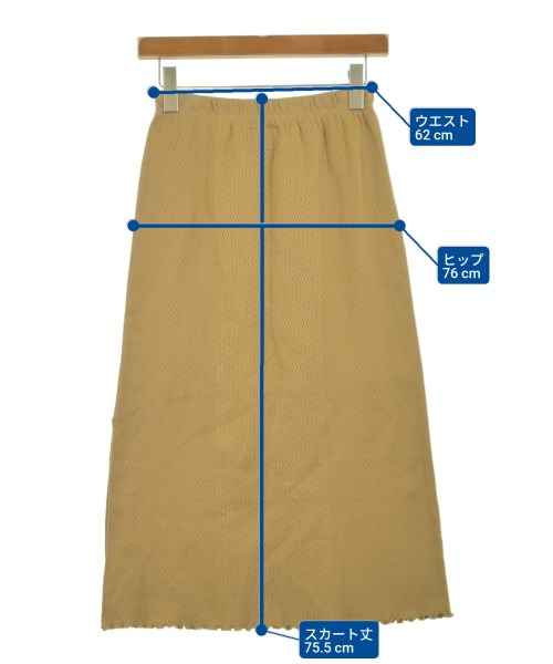 R.H.Vintage（ロンハーマンヴィンテージ）ロング・マキシ丈スカート ベージュ サイズ:XS レディース/2200631186731