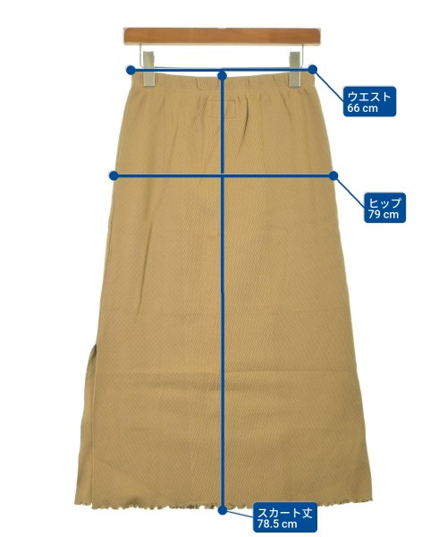 R.H.Vintage（ロンハーマンヴィンテージ）ロング・マキシ丈スカート ベージュ サイズ:S レディース/2200631189466