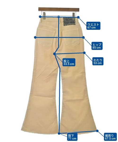 R.H.Vintage（ロンハーマンヴィンテージ）その他 ベージュ サイズ:25(S位) レディース/2200631195467