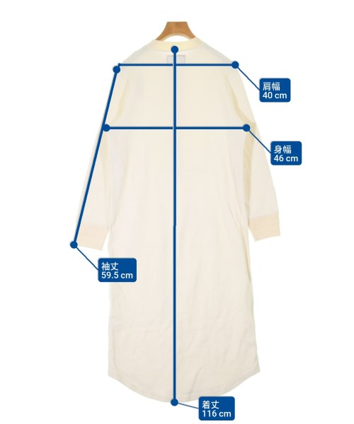 R.H.Vintage（ロンハーマンヴィンテージ）ワンピース 白 サイズ:S レディース/2200631223214