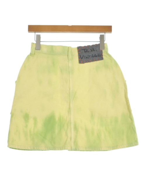 R.H.Vintage（ロンハーマンヴィンテージ）ミニスカート 黄 サイズ:S レディース/2200631225577