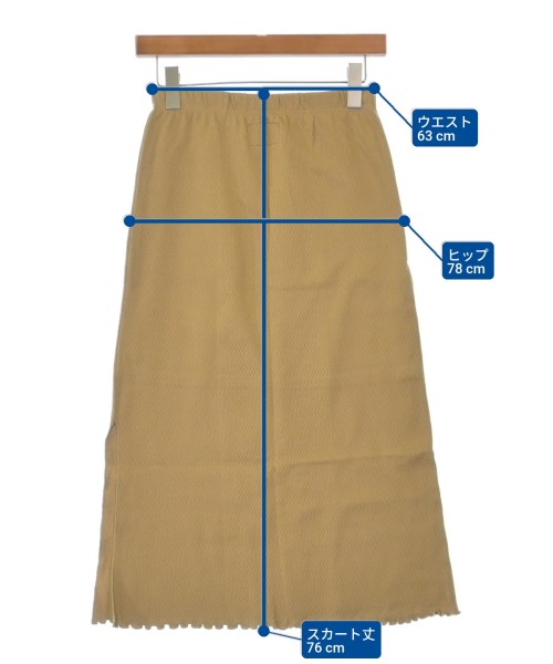 R.H.Vintage（ロンハーマンヴィンテージ）ロング・マキシ丈スカート ベージュ サイズ:XS レディース/2200631228691