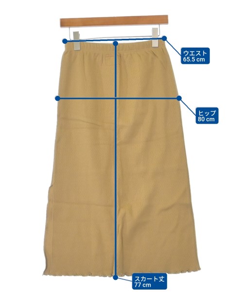 R.H.Vintage（ロンハーマンヴィンテージ）ロング・マキシ丈スカート ベージュ サイズ:S レディース/2200631228707