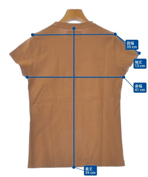 R.H.Vintage（ロンハーマンヴィンテージ）Tシャツ・カットソー 茶 サイズ:XS レディース/2200631231660