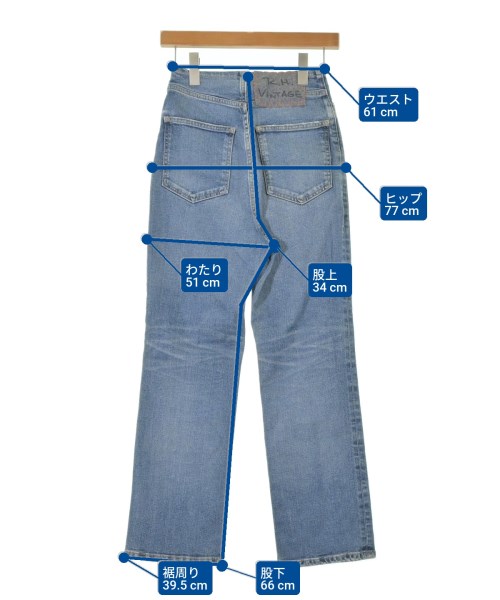 R.H.Vintage（ロンハーマンヴィンテージ）デニムパンツ 紺 サイズ:-(M位) レディース/2200613785020