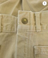 R.H.Vintage（ロンハーマンヴィンテージ）デニムパンツ ベージュ サイズ:S レディース/2200603455254