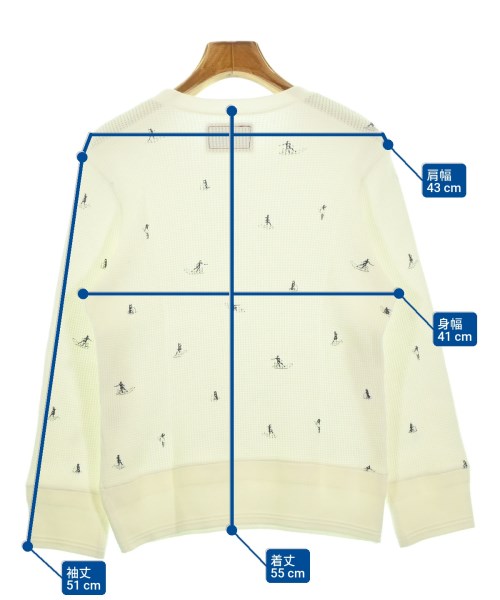 R.H.Vintage（ロンハーマンヴィンテージ）Tシャツ・カットソー 白 サイズ:S レディース/2200674451162