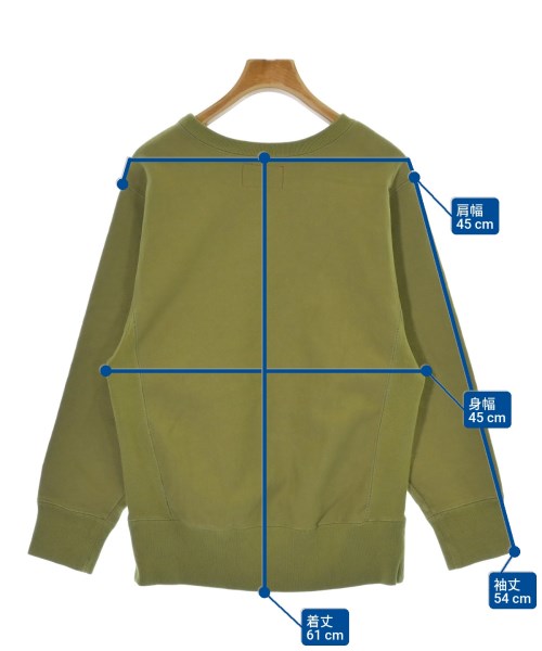 R.H.Vintage（ロンハーマンヴィンテージ）スウェット カーキ サイズ:XS レディース/2200675025102