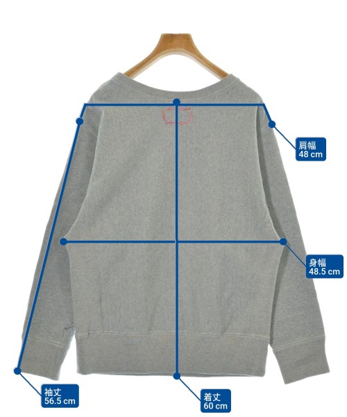 R.H.Vintage（ロンハーマンヴィンテージ）スウェット グレー サイズ:S レディース/2200675025119