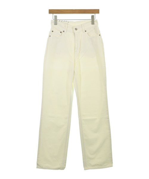 R.H.Vintage(ロンハーマンヴィンテージ)デニムパンツ 白 サイズ:24(S位)/2200675289023