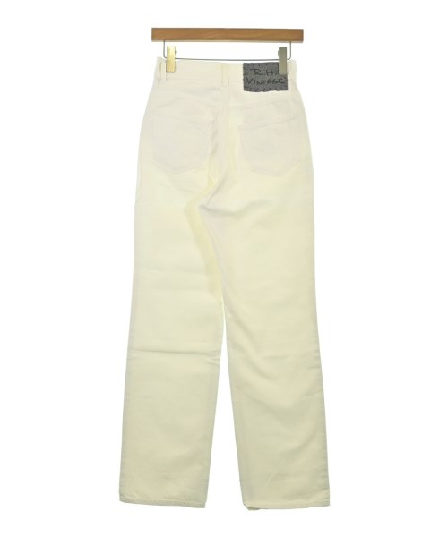 R.H.Vintage（ロンハーマンヴィンテージ）デニムパンツ 白 サイズ:24(S位) レディース/2200675289023