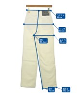 R.H.Vintage（ロンハーマンヴィンテージ）デニムパンツ 白 サイズ:24(S位) レディース/2200675289023