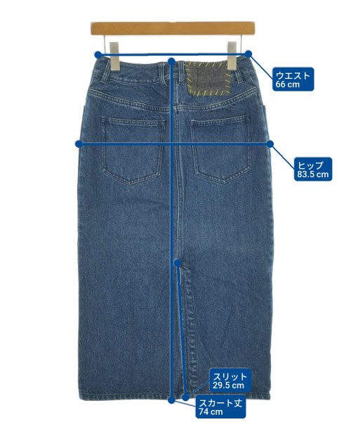 R.H.Vintage（ロンハーマンヴィンテージ）ロング・マキシ丈スカート 紺 サイズ:XS レディース/2200674469075