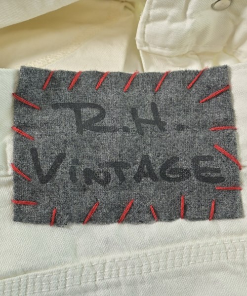 R.H.Vintage（ロンハーマンヴィンテージ）デニムパンツ 白 サイズ:23(XS位) レディース/2200679934028