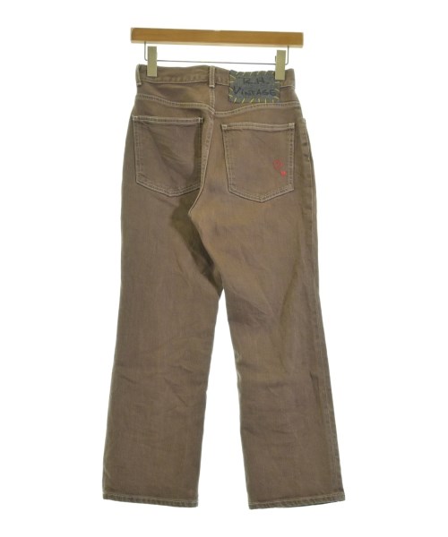 R.H.Vintage（ロンハーマンヴィンテージ）デニムパンツ 茶 サイズ:XS レディース/2200697497192