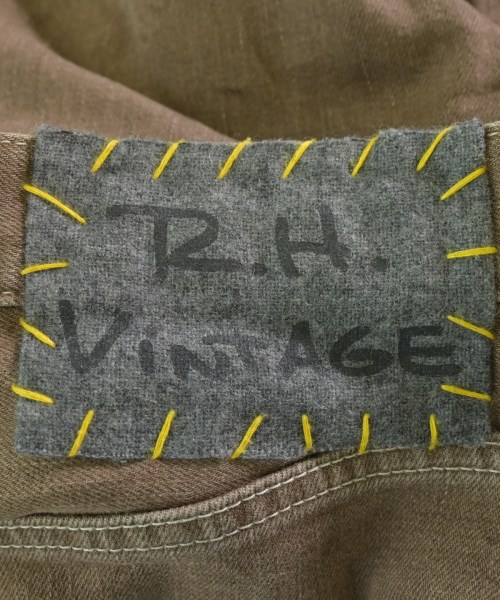 R.H.Vintage（ロンハーマンヴィンテージ）デニムパンツ 茶 サイズ:XS レディース/2200697497192