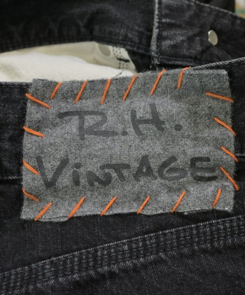 R.H.Vintage（ロンハーマンヴィンテージ）デニムパンツ 黒 サイズ:24(S位) レディース/2200662280033