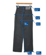 R.H.Vintage（ロンハーマンヴィンテージ）デニムパンツ 黒 サイズ:24(S位) レディース/2200662280033