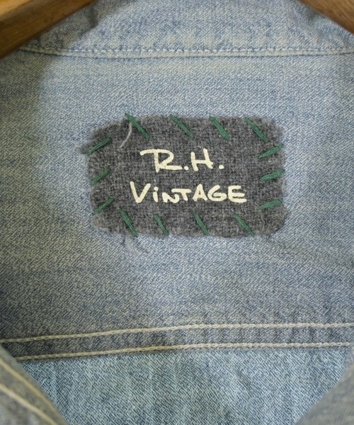 R.H.Vintage（ロンハーマンヴィンテージ）カジュアルシャツ 青 サイズ:XS レディース/2200716187035