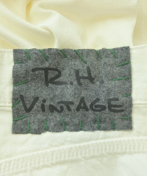 R.H.Vintage（ロンハーマンヴィンテージ）デニムパンツ 白 サイズ:25(S位) レディース/2200711927070