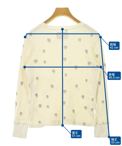 R.H.Vintage（ロンハーマンヴィンテージ）Tシャツ・カットソー 白 サイズ:S レディース/2200633836597