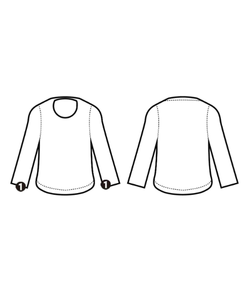 R.H.Vintage（ロンハーマンヴィンテージ）Tシャツ・カットソー 白 サイズ:XS レディース/2200645514063