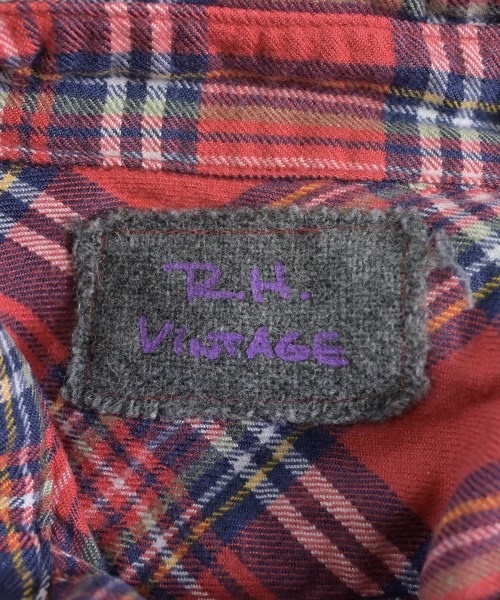 R.H.Vintage（ロンハーマンヴィンテージ）カジュアルシャツ 赤 サイズ:XS レディース/2200628578068