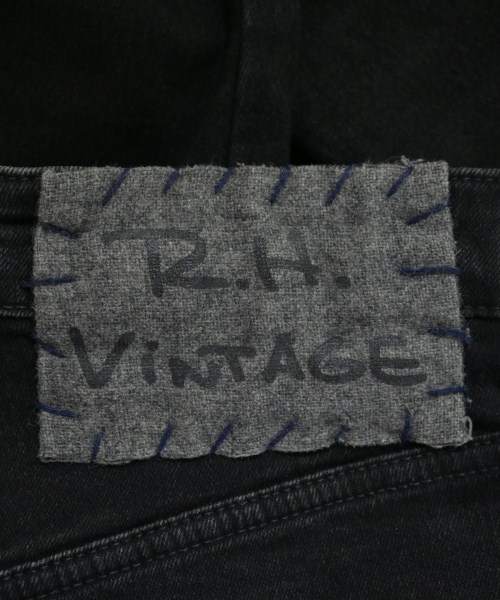 R.H.Vintage（ロンハーマンヴィンテージ）デニムパンツ 黒 サイズ:24(S位) レディース/2200647940242
