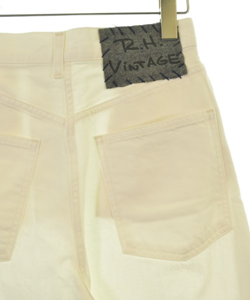R.H.Vintage（ロンハーマンヴィンテージ）デニムパンツ 白 サイズ:24(S位) レディース/2200640055455