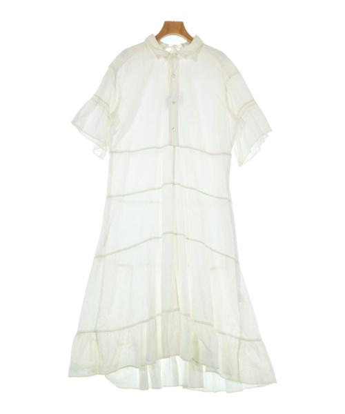 R.H.Vintage(ロンハーマンヴィンテージ)シャツワンピース 白 サイズ:-(M位)/2200652667011