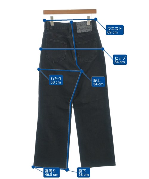 R.H.Vintage（ロンハーマンヴィンテージ）デニムパンツ 黒 サイズ:26(M位) レディース/2200700240050