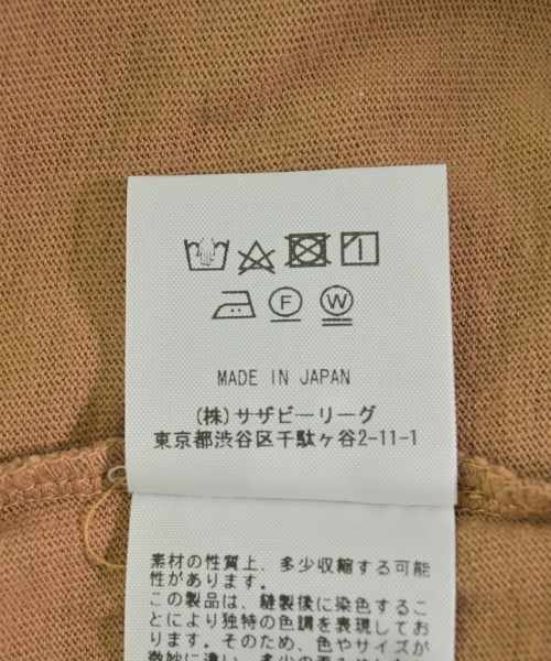 R.H.Vintage（ロンハーマンヴィンテージ）Tシャツ・カットソー 茶 サイズ:S レディース/2200705169073