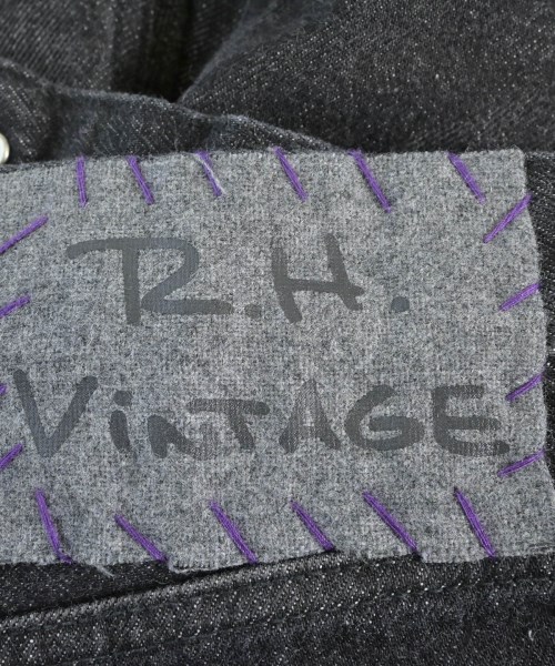R.H.Vintage（ロンハーマンヴィンテージ）デニムパンツ 黒 サイズ:23(XS位) レディース/2200668045032