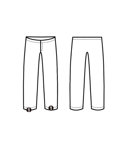 R.H.Vintage（ロンハーマンヴィンテージ）チノパン 白 サイズ:XS レディース/2200669905083