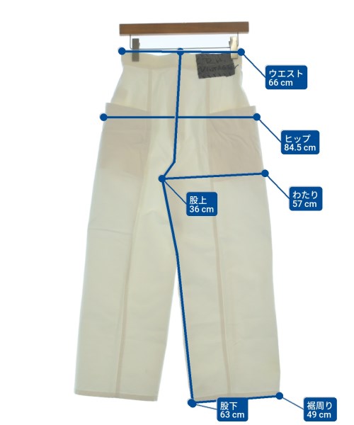 R.H.Vintage（ロンハーマンヴィンテージ）チノパン 白 サイズ:XS レディース/2200669905083