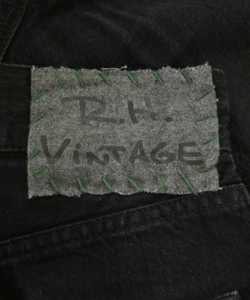 R.H.Vintage（ロンハーマンヴィンテージ）デニムパンツ 黒 サイズ:26(M位) レディース/2200717283026