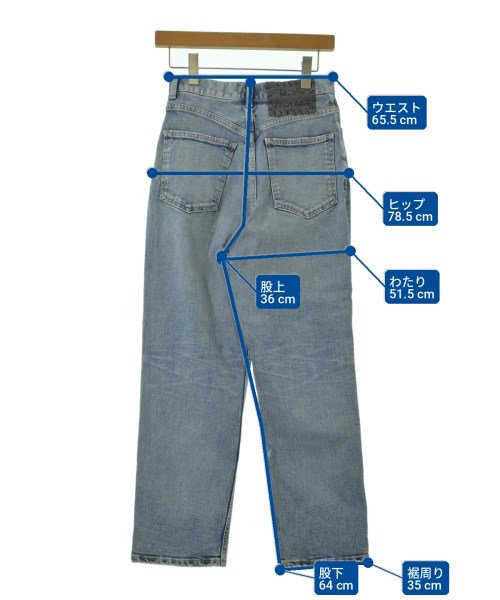 R.H.Vintage（ロンハーマンヴィンテージ）デニムパンツ 青 サイズ:-(M位) レディース/2200726516030