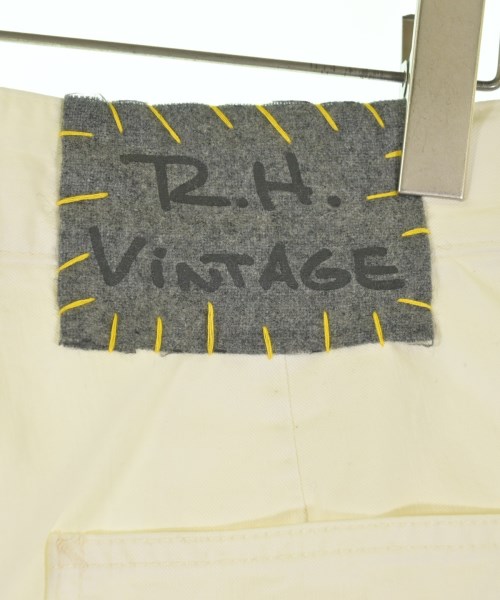 R.H.Vintage（ロンハーマンヴィンテージ）デニムパンツ 白 サイズ:XS レディース/2200721257518