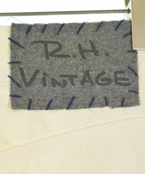 R.H.Vintage（ロンハーマンヴィンテージ）デニムパンツ 白 サイズ:24(S位) レディース/2200725365073