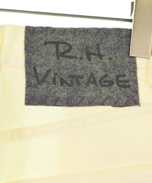 R.H.Vintage（ロンハーマンヴィンテージ）デニムパンツ 白 サイズ:XS レディース/2200680905086