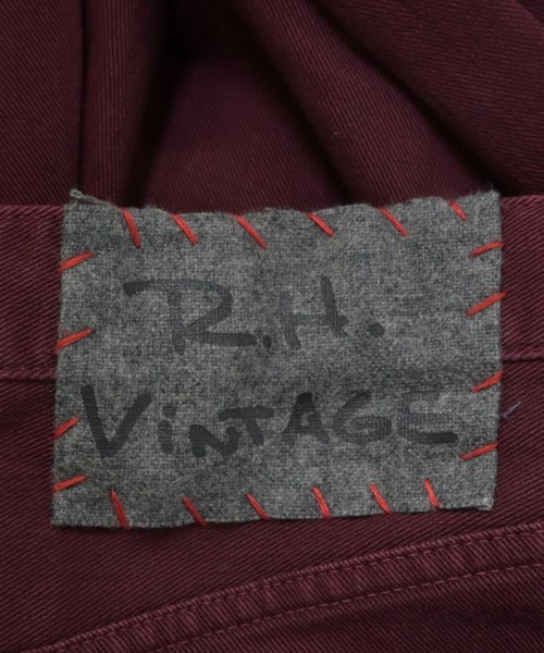 R.H.Vintage（ロンハーマンヴィンテージ）デニムパンツ 赤 サイズ:26(M位) レディース/2200683133028