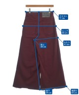 R.H.Vintage（ロンハーマンヴィンテージ）デニムパンツ 赤 サイズ:26(M位) レディース/2200683133028