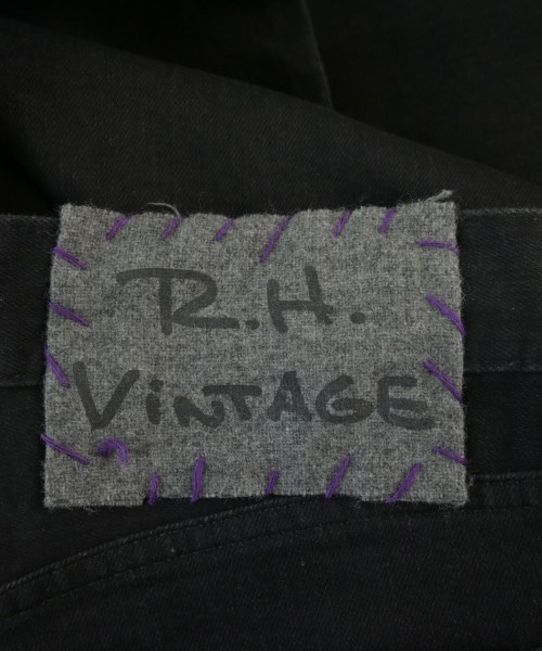R.H.Vintage（ロンハーマンヴィンテージ）デニムパンツ 黒 サイズ:24(S位) レディース/2200681945050