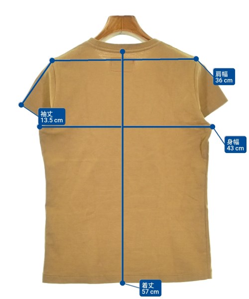 R.H.Vintage（ロンハーマンヴィンテージ）Tシャツ・カットソー ベージュ サイズ:S レディース/2200682264129