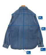 RON HERMAN DENIM（ロンハーマンデニム）カジュアルシャツ 青 サイズ:-(XL位) メンズ/2200626293024