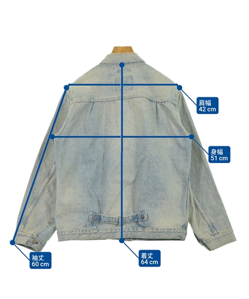 RON HERMAN DENIM（ロンハーマンデニム）デニムジャケット 青 サイズ:S メンズ/2200626682019